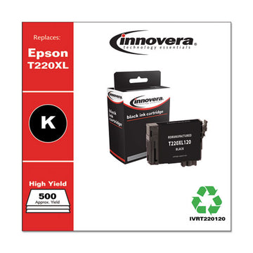 Innovera® Remanufactured Cyan High-yield Ink, Replacement For Epson T220xl (t220xl220), 450 Page-yield freeshipping - TVN Wholesale